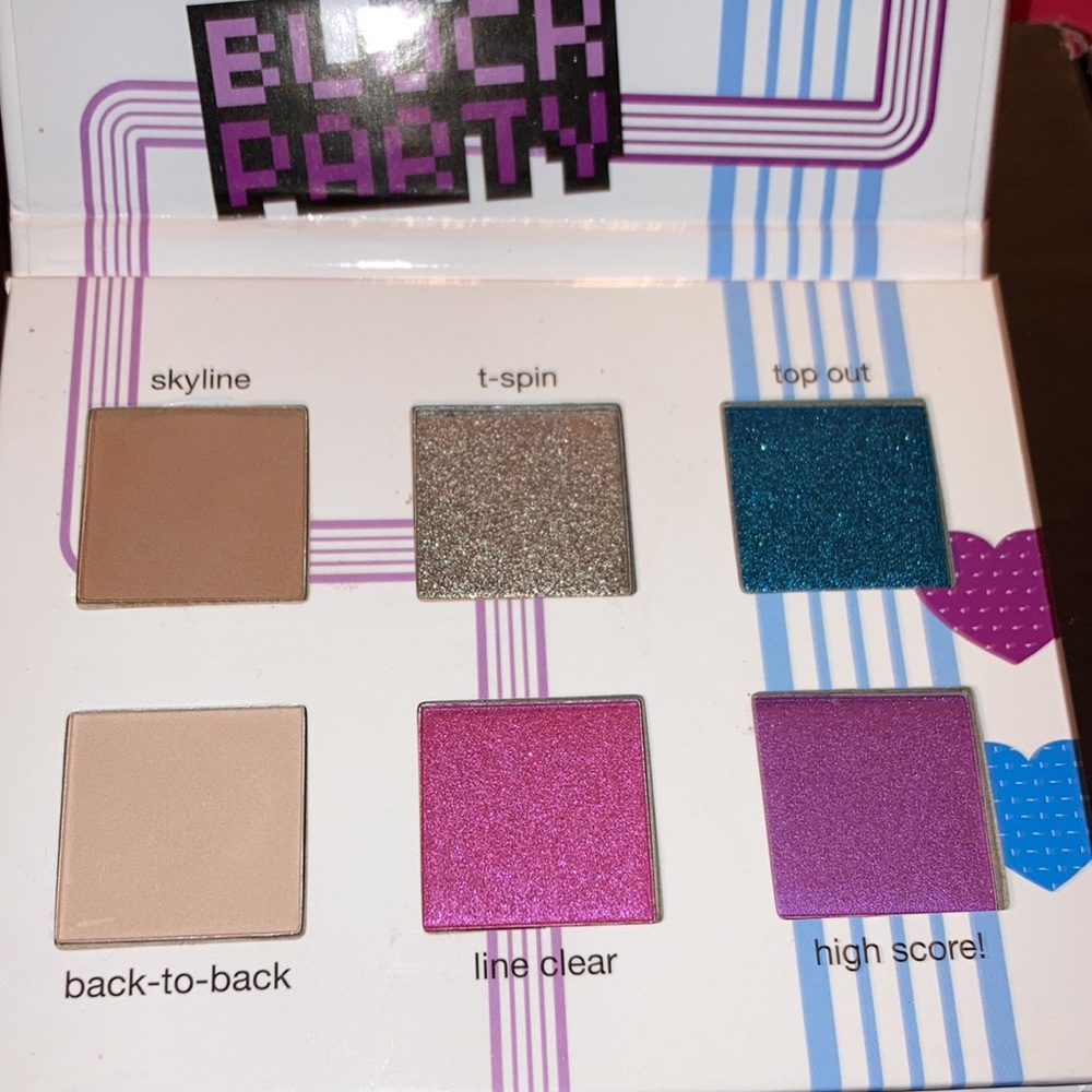 New Tetris Block Party Eyeshadow Party